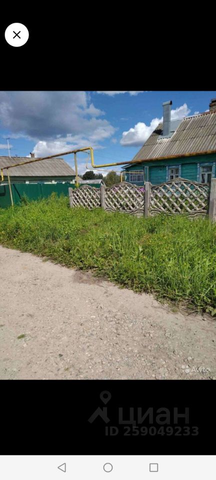 Продажа дома 38м² ул. Центральная, 20, Нижегородская область, Бор городской округ, Запрудное деревня - база ЦИАН, объявление 259049233