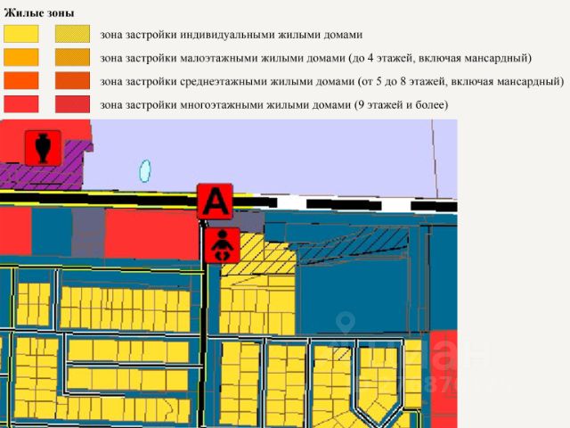 Зона застройки жилыми домами от пяти до восьми этажей включая мансардный это