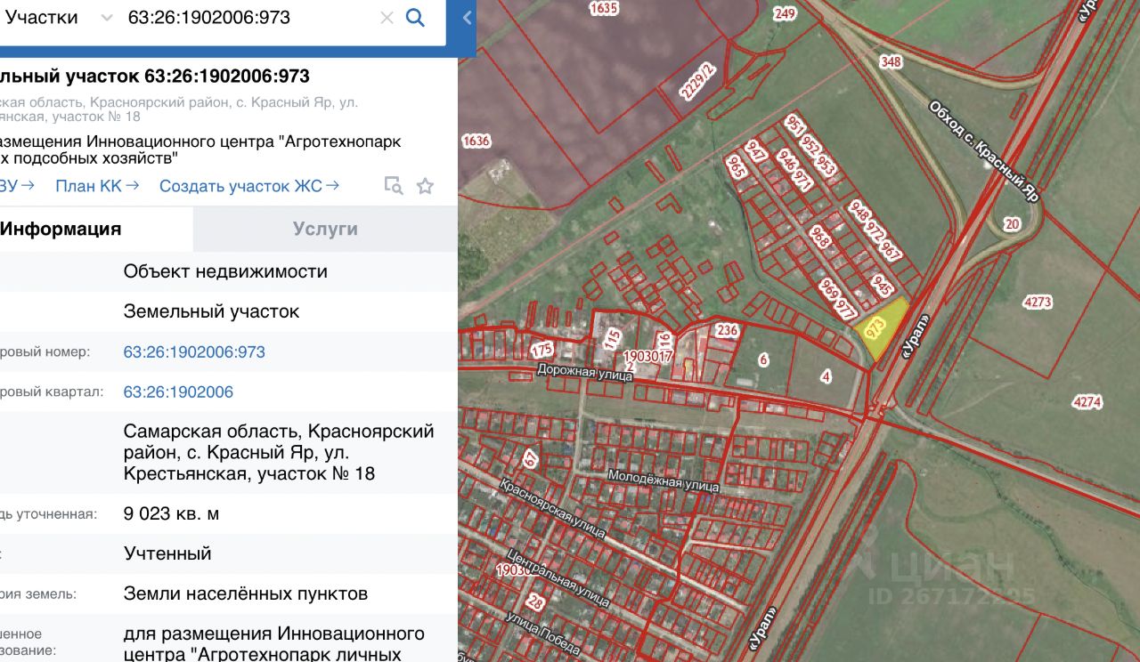 Карта осадков красный яр самарская область