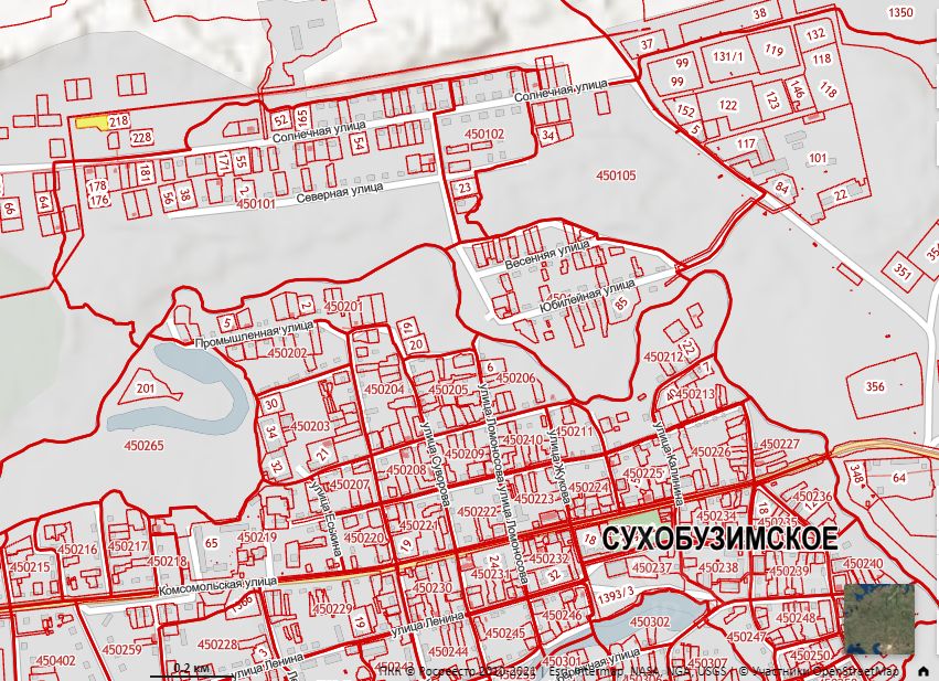 Карта красноярского края сухобузимский район