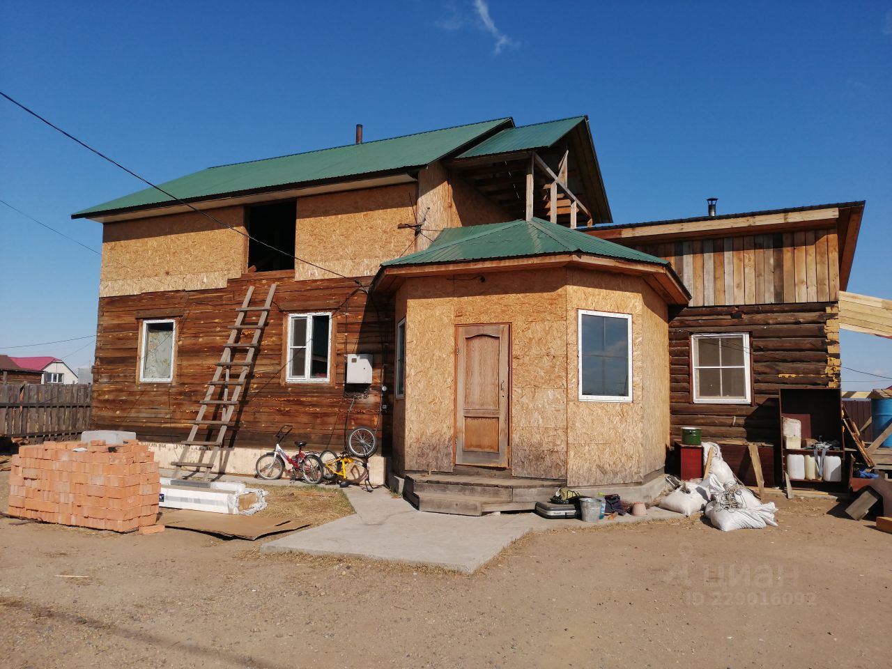 Продажа дома 130м² ул. Вишневая, Забайкальский край, Читинский район, Усадьба ДНТ - база ЦИАН, объявление 229016092