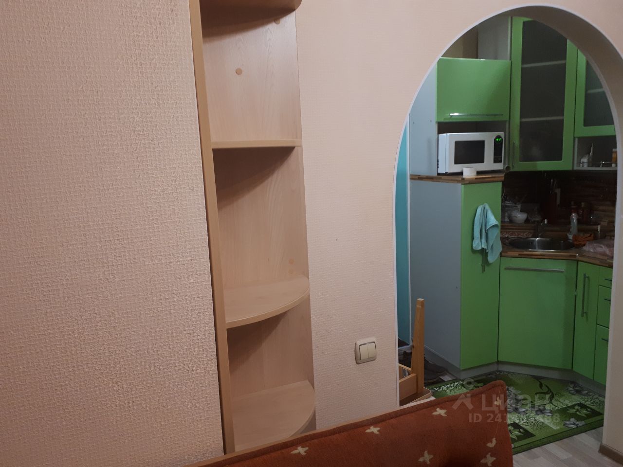 Сдам однокомнатную квартиру 32м² ул. Энгельса, 134, Сыктывкар, Коми респ. - база ЦИАН, объявление 241452488