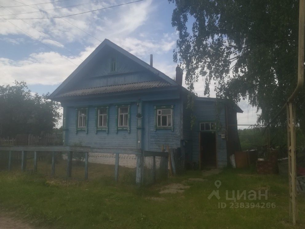 Продажа дома 40м² Нижегородская область, Бор городской округ, Колобово деревня - база ЦИАН, объявление 238394266