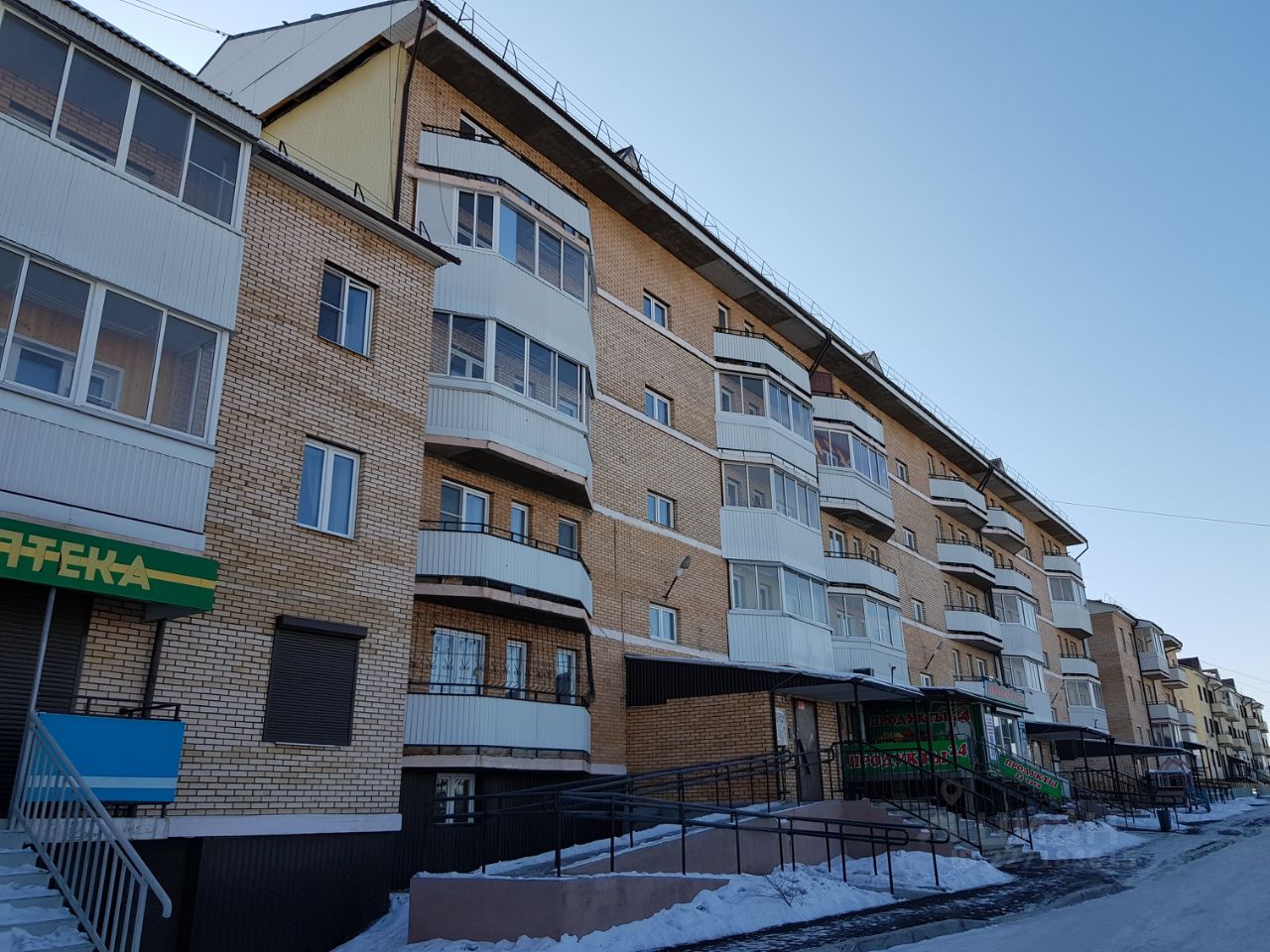 Купить однокомнатную квартиру 31м² Бурятия респ., Улан-Удэ, р-н Октябрьский, 105-й микрорайон, 25 - база ЦИАН, объявление 227184615
