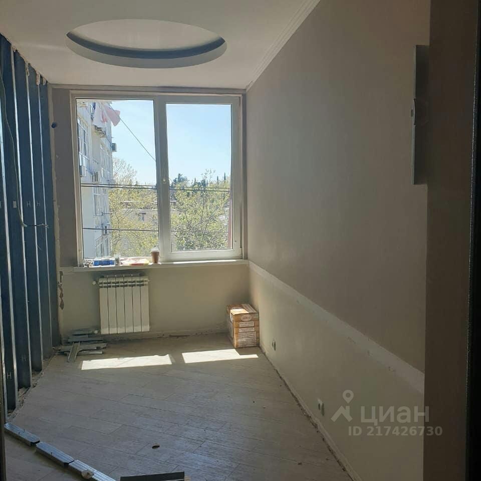 Продаю однокомнатные апартаменты 34м² ул. Чайковского, 2, Сочи, Краснодарский край, р-н Центральный, мкр. Центр, Заречный микрорайон - база ЦИАН, объявление 217426730