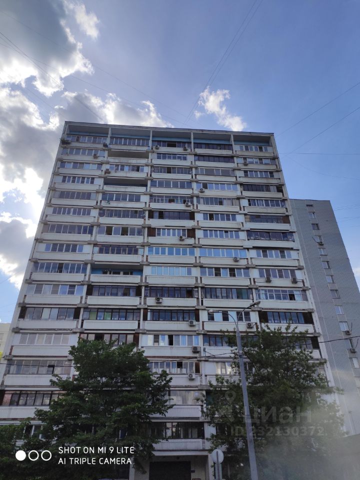 Сдам однокомнатную квартиру 36м² Кунцевская ул., 13/6, Москва, ЗАО, р-н Кунцево м. Молодежная - база ЦИАН, объявление 232130372