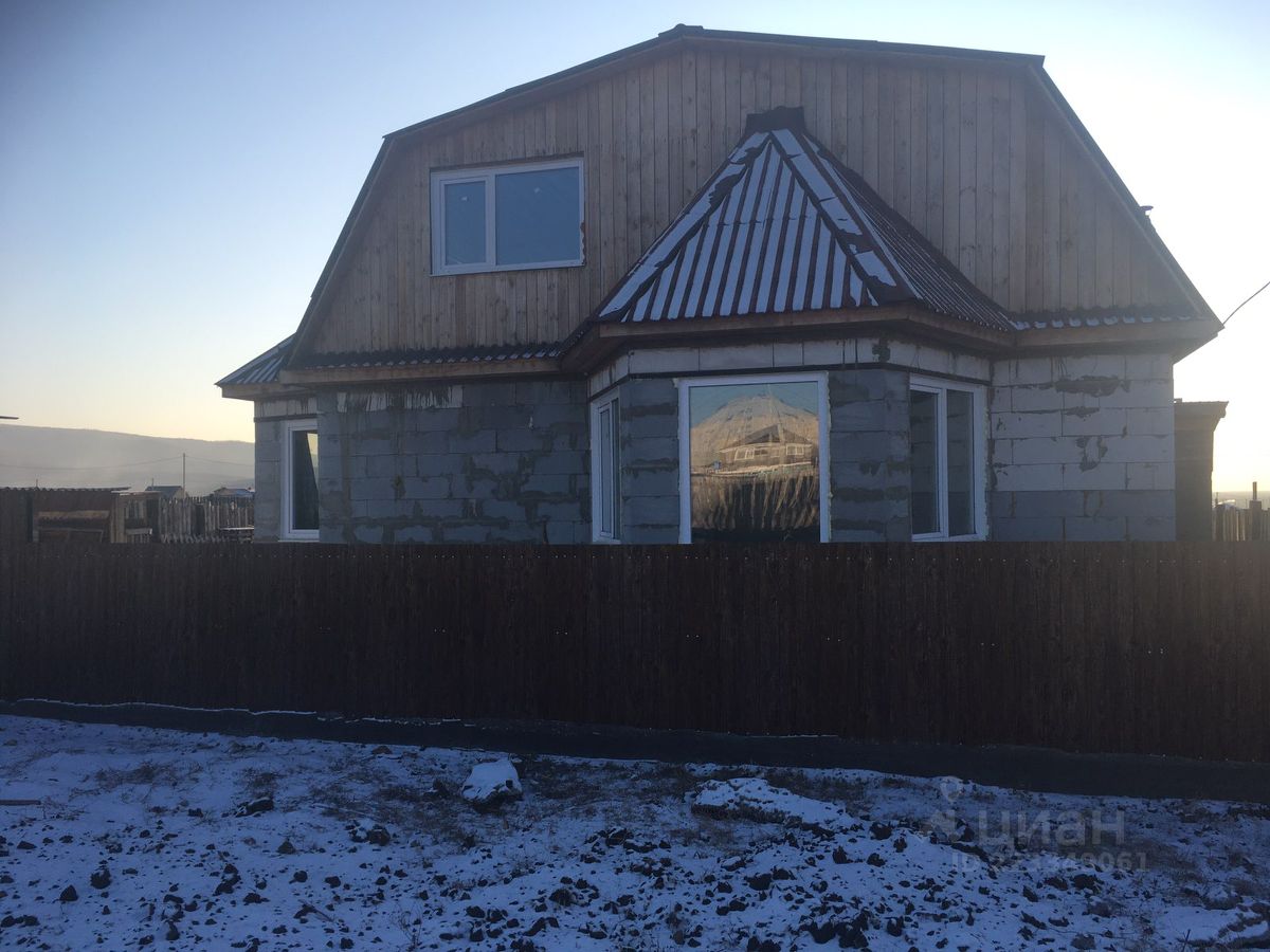 Купить дом 130м² Забайкальский край, Читинский район, Засопка село - база ЦИАН, объявление 223349061