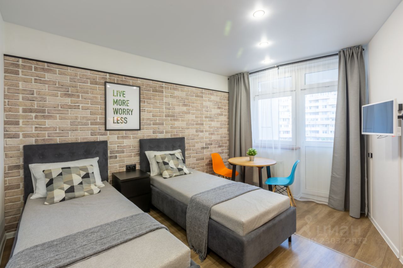 Снять квартиру-студию 22м² бул. Павшинский, 34, Красногорск, Московская ...