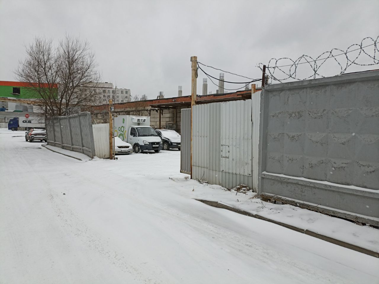 Складском комплексе на ул. Бусиновская Горка, 2к14