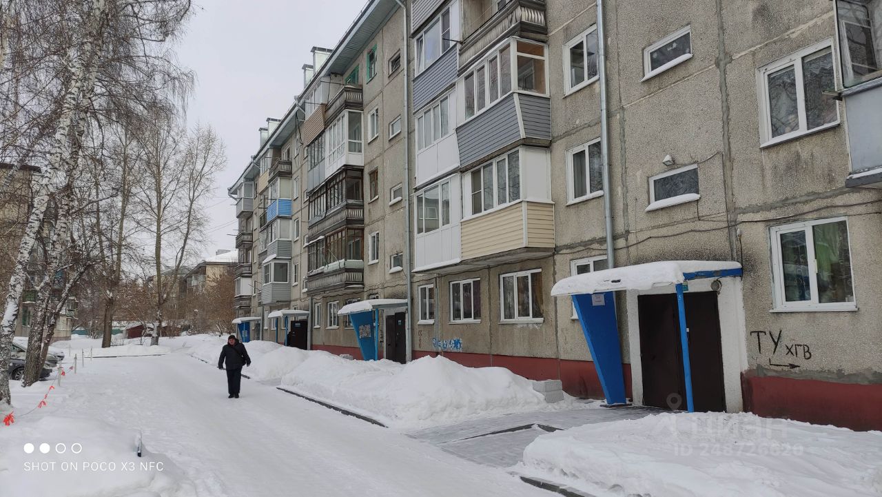 Продажа двухкомнатной квартиры 44м² ул. Антона Петрова, 164, Барнаул, Алтайский край, р-н Ленинский, мкр. Ближние Черемушки - база ЦИАН, объявление 248726620