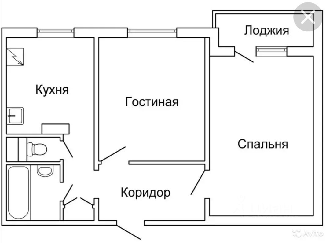 Размеры кухни в панельном 5 этажном доме