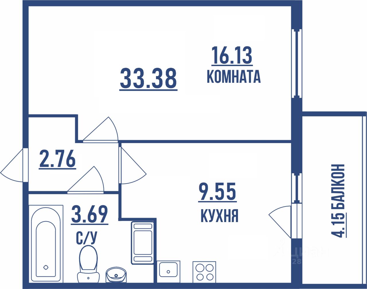 Купить Студию В Юнтолово Вторичка