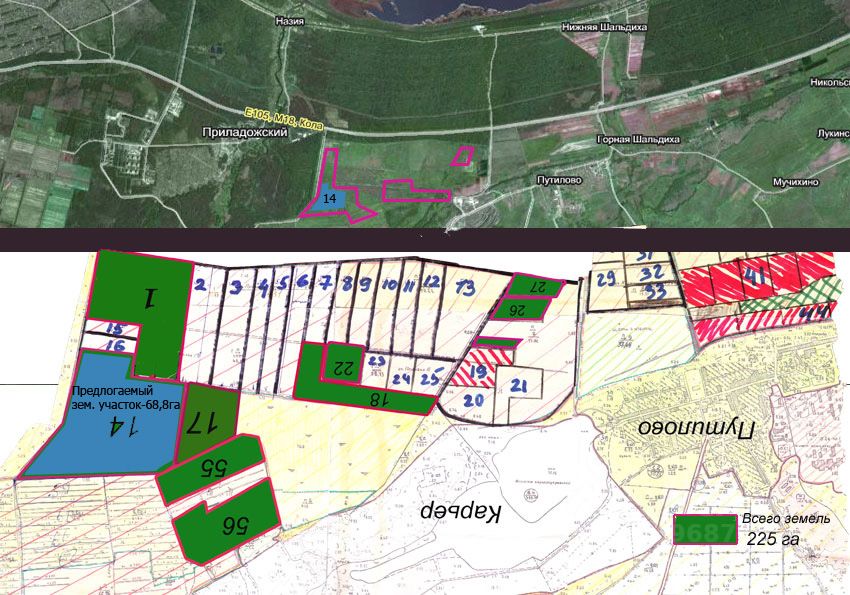 Публичная кадастровая карта ленинградской области кировский район путилово