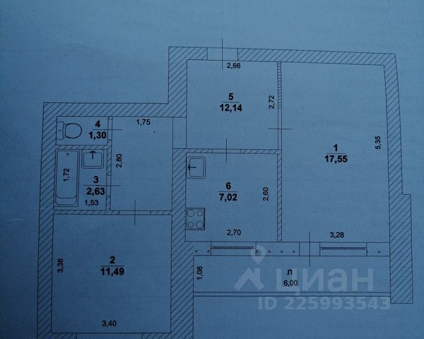 Город ульяновск двухкомнатной квартиры