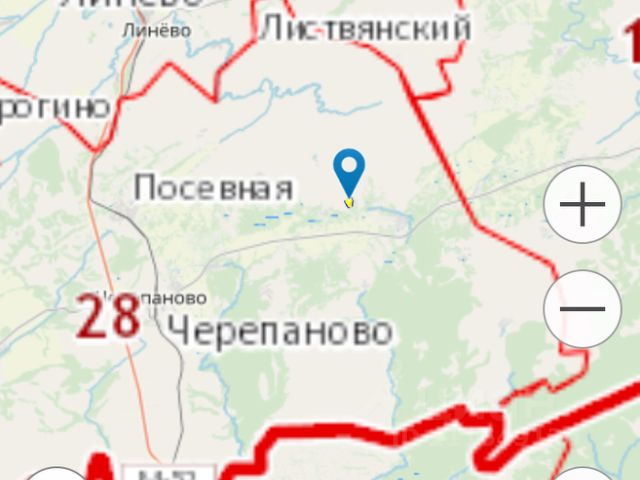 Карта черепаново новосибирской