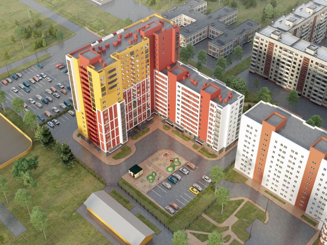 новостройки