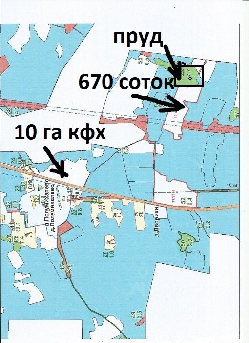 Подробная карта калязинского района тверской области