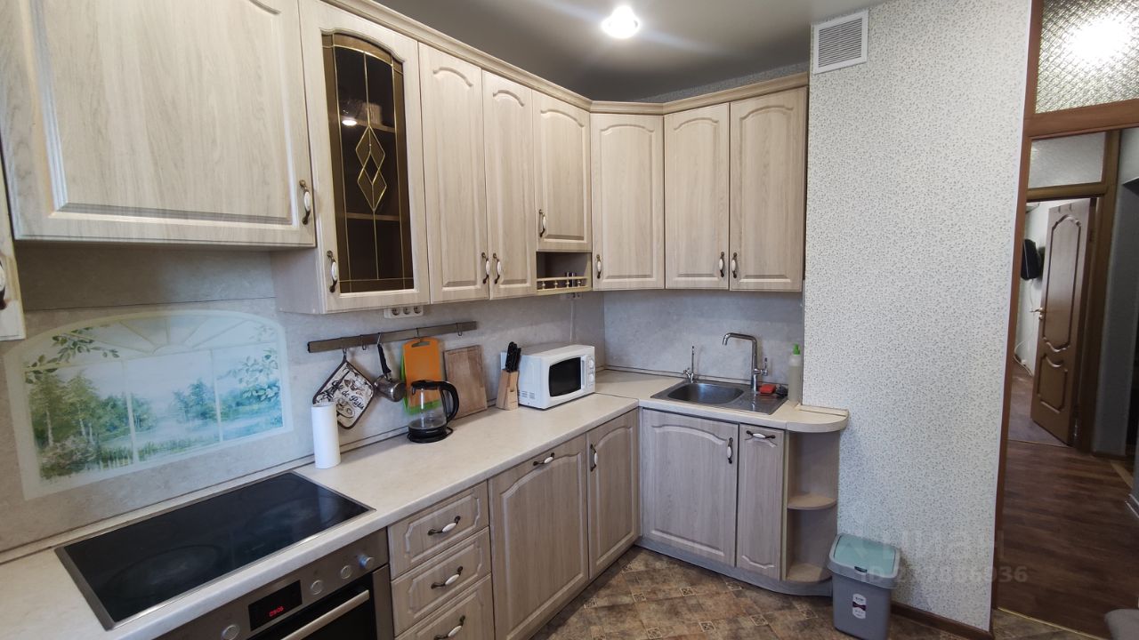 Снять трехкомнатную квартиру 79.6м² Южнобутовская ул., 143, Москва ...