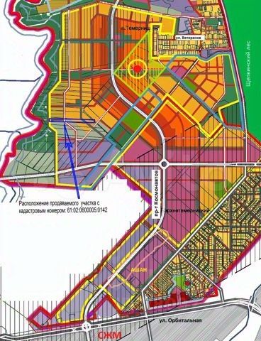 Поселок темерницкий ростов на дону карта