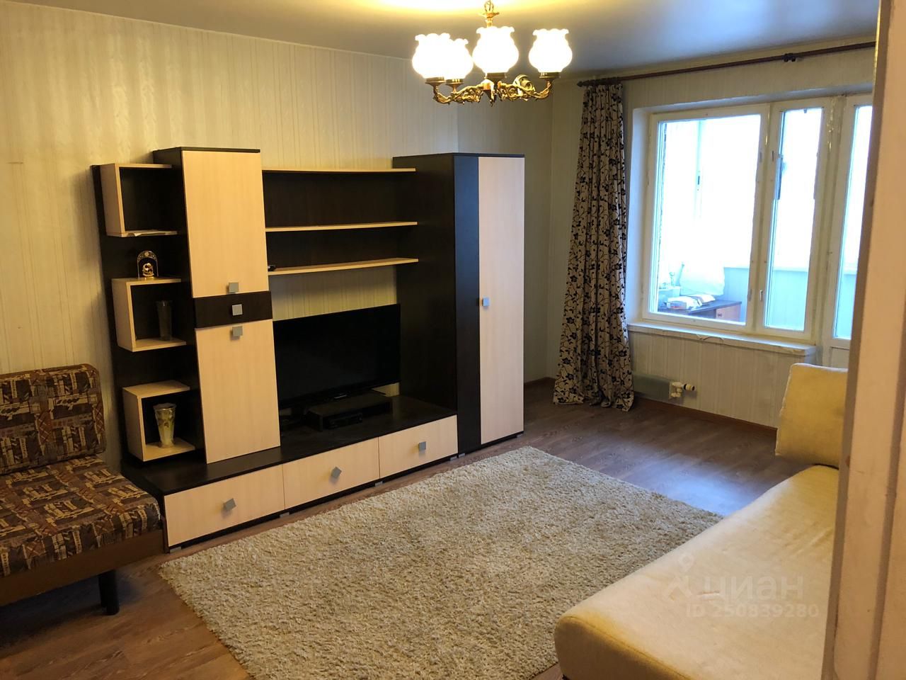 Продажа однокомнатной квартиры 36м² ул. Цюрупы, 9, Москва, ЮЗАО, р-н Черемушки м. Новые Черемушки - база ЦИАН, объявление 250839280