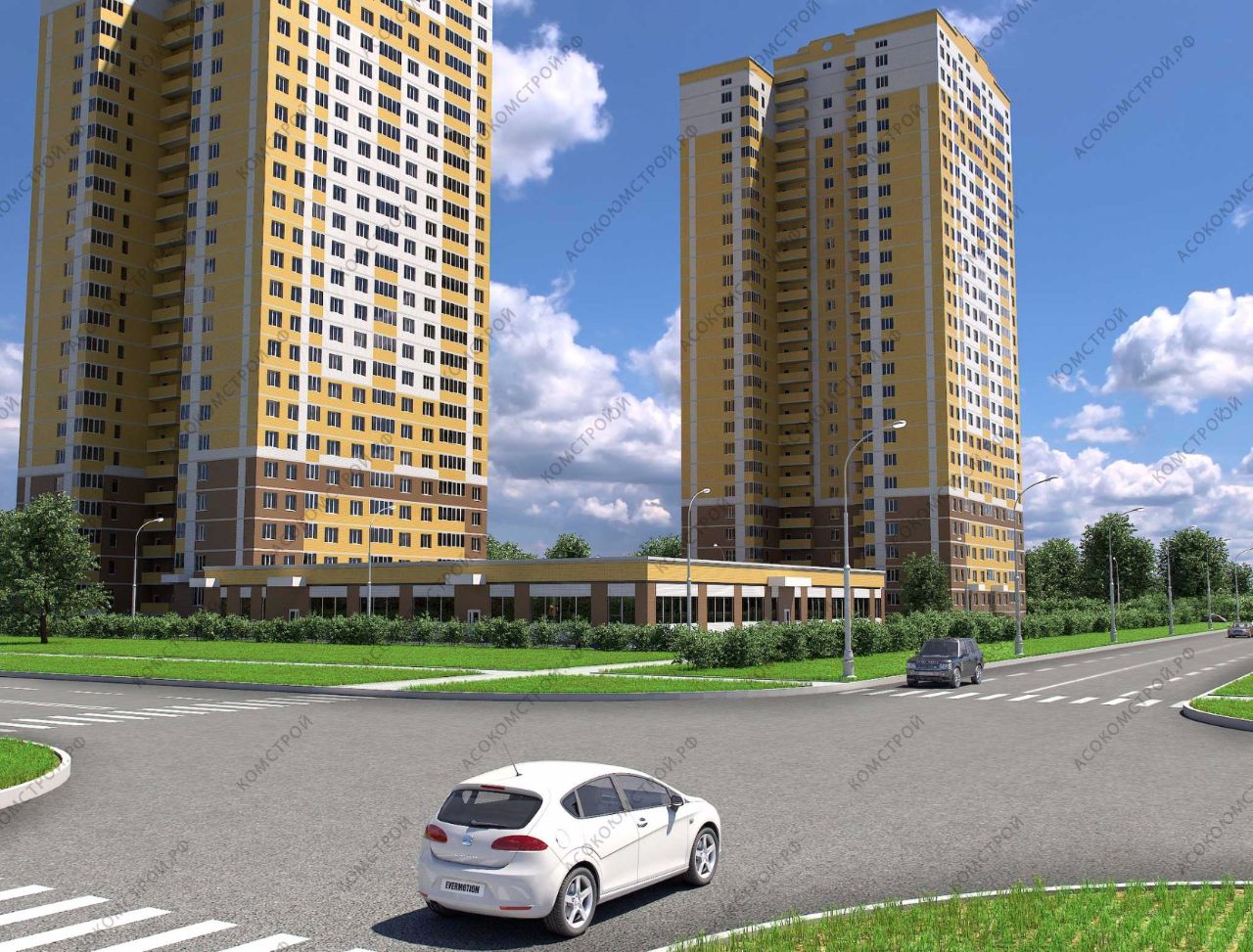 новостройки
