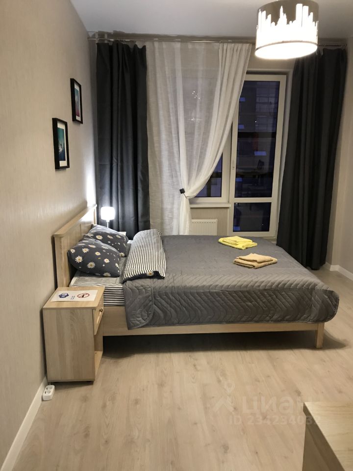 Сдам квартиру-студию 24.1м² Пулковское ш., 14с6, Санкт-Петербург, р-н Московский, Звёздное м. Звездная - база ЦИАН, объявление 234234032