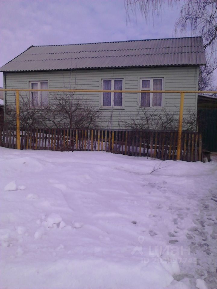Купить дом 56м² Воронежская область, Лискинский район, Нижний Икорец село - база ЦИАН, объявление 202097745