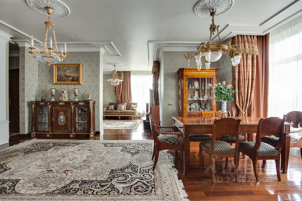 Купить четырехкомнатную квартиру 218м² Чапаевский пер., 3, Москва, САО, р-н Хорошевский м. Аэропорт - база ЦИАН, объявление 226974600