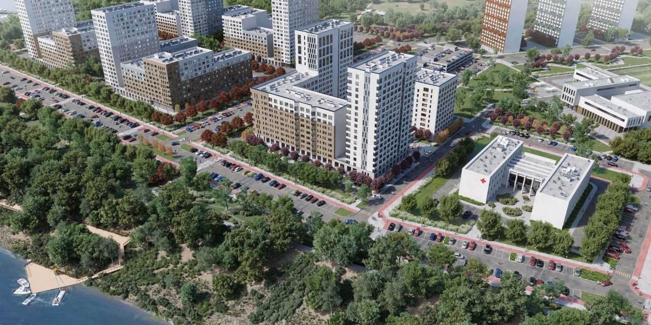 ЖК Скандиа. Квартал у реки