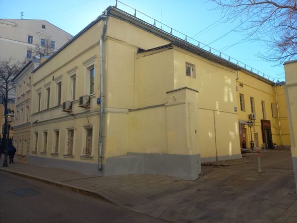 Офисное здание в Староваганьковском переулке, 19с1