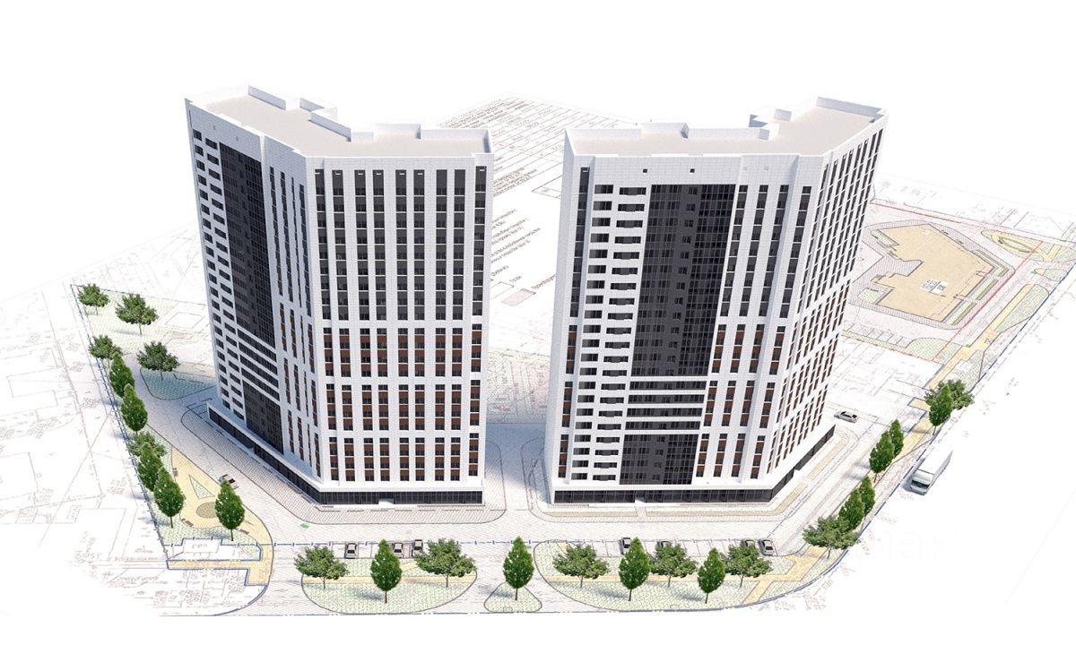 Фото воронежа 45 стрелковой дивизии Продажа трехкомнатной квартиры 81.1м² ул. 45-й Стрелковой Дивизии, 64/2, Воронеж