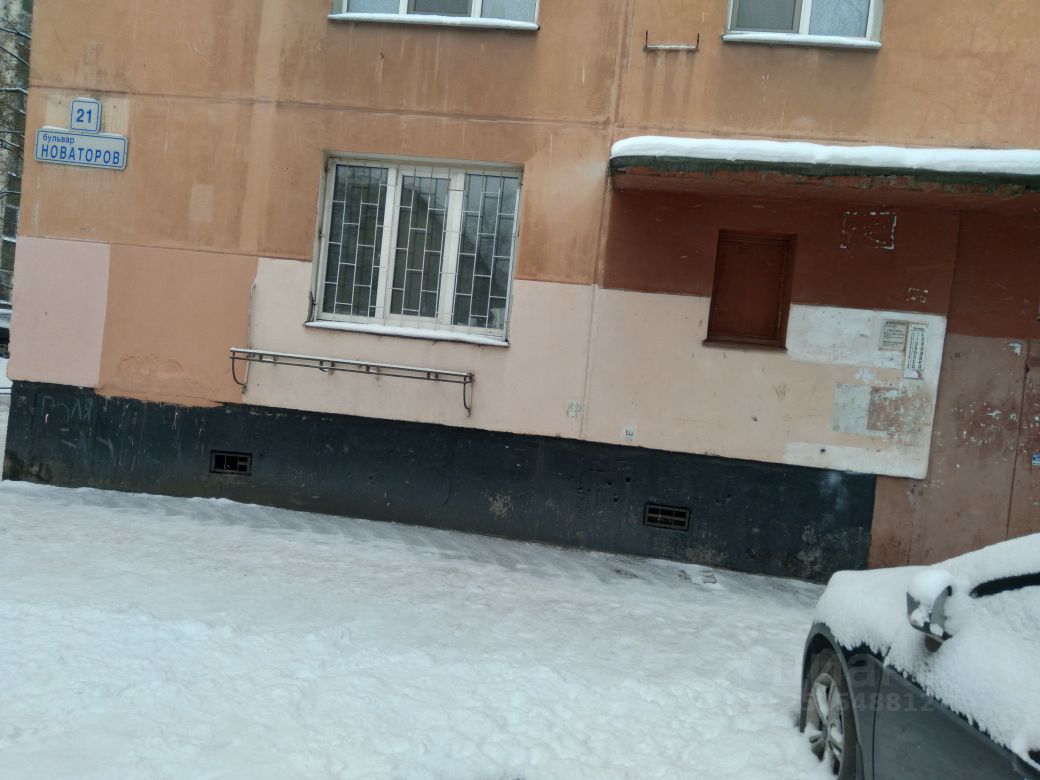 Купить однокомнатную квартиру 23м² бул. Новаторов, 21, Санкт-Петербург, р-н Кировский, Княжево м. Ленинский проспект - база ЦИАН, объявление 251548812