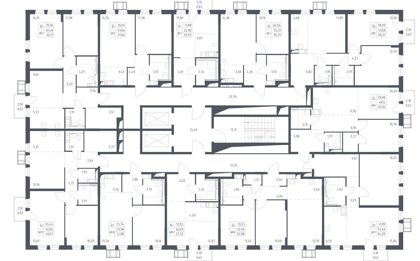 Купить Студию Вторичка Жк Горки Парк