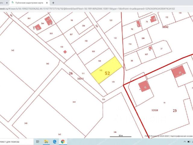 Кадастровая карта публичная нижегородская область кстовский район с вязовка