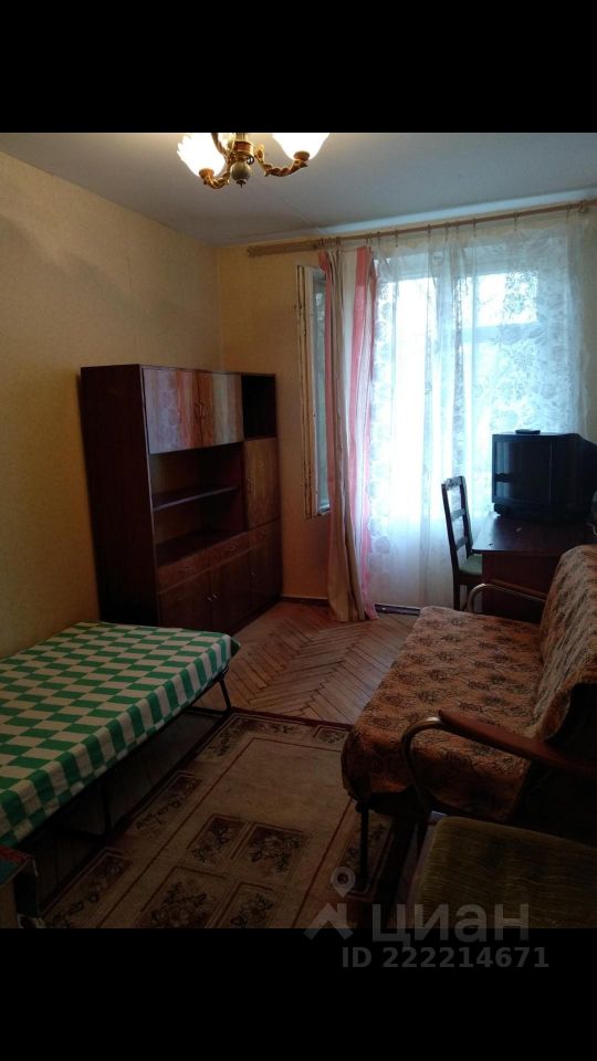 Снять комнату 45м² Амурская ул., 10, Москва, ВАО, р-н Гольяново м. Черкизовская - база ЦИАН, объявление 222214671
