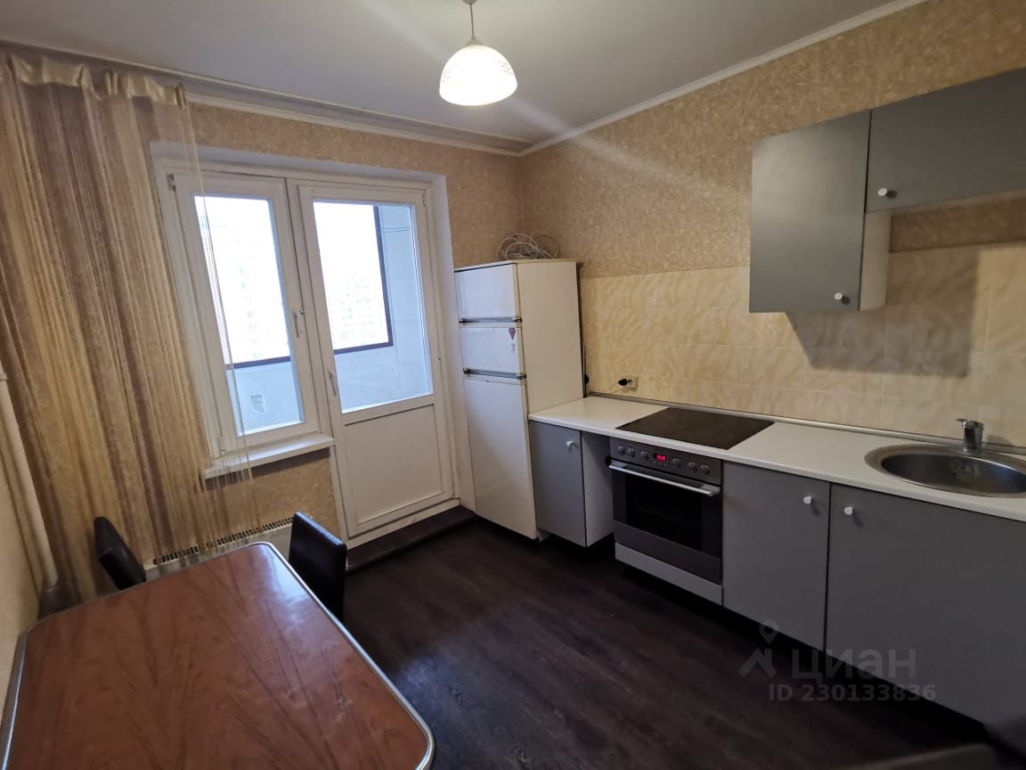 Сдам однокомнатную квартиру 39м² ул. Летчика Ульянина, 4, Москва, НАО (Новомосковский), Внуковское поселение м. Рассказовка - база ЦИАН, объявление 230133836