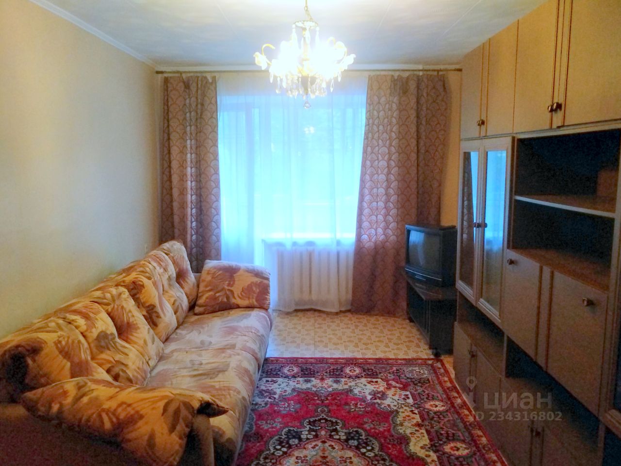 Сдам однокомнатную квартиру 36м² ул. 1-я Крестьянская, 35, Мытищи, Московская область, мкр. Перловка м. Ростокино - база ЦИАН, объявление 234316802