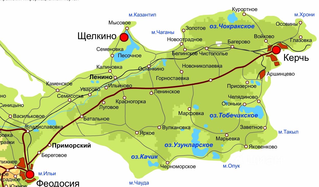 Сколько поселков в районе. Станция семь Колодезей Крым на карте Крыма. Ленинский район Крыма на карте. Керченский полуостров на карте Крыма. Станция семь Колодезей Крым на карте.