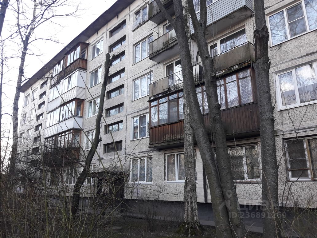 Продажа комнаты 45.1м² Альпийский пер., 7, Санкт-Петербург, р-н Фрунзенский, Георгиевский м. Международная - база ЦИАН, объявление 236891269