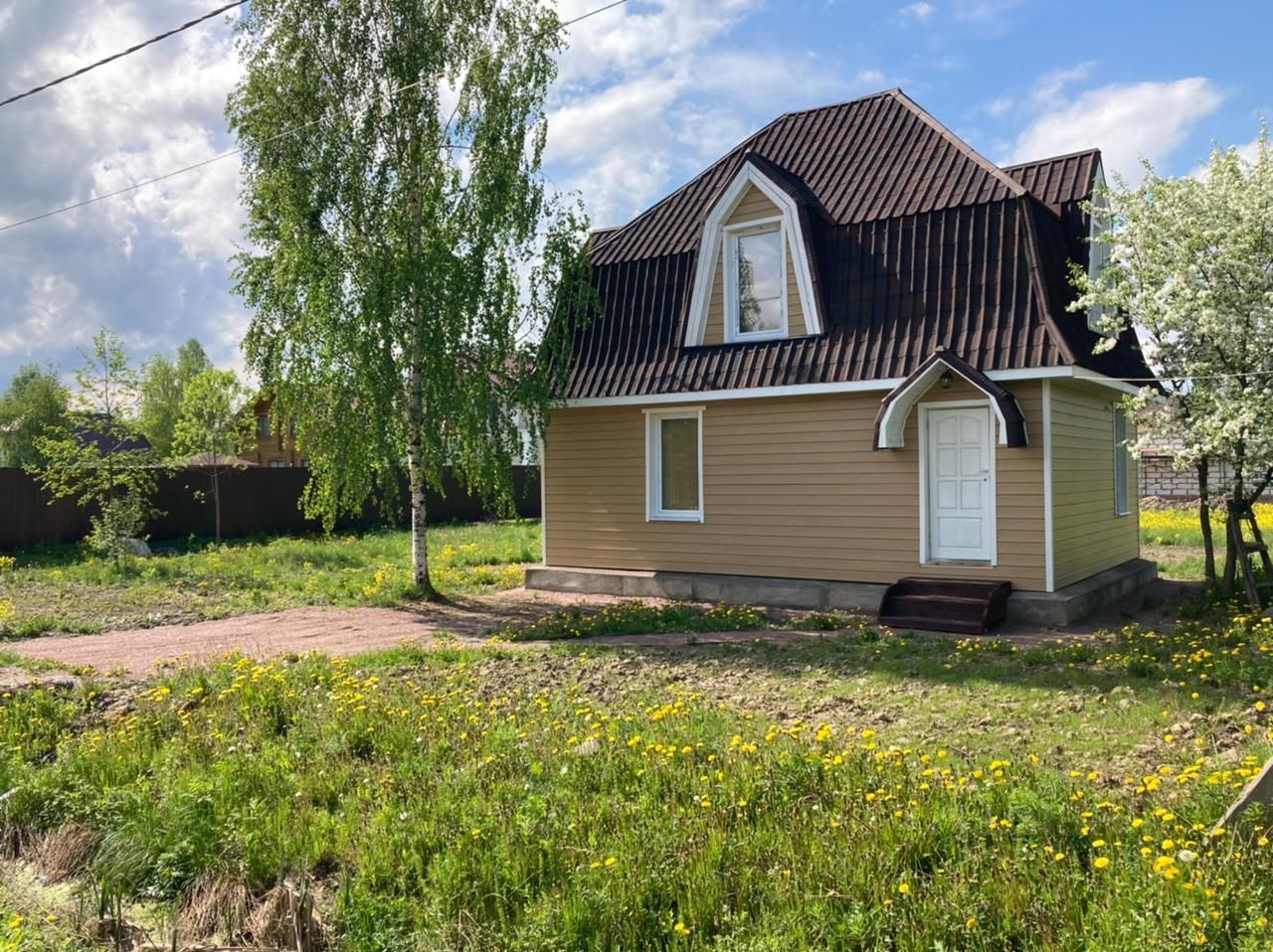 Продаю дом 90м² ул. 2-я Линия, Санкт-Петербург, р-н Пушкинский, мкр. Павловск, Звездочка СНТ - база ЦИАН, объявление 257617553