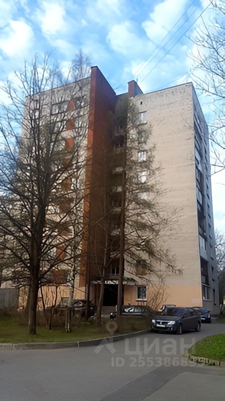 Снять однокомнатную квартиру 35м² Красносельское ш., 17, Санкт ...