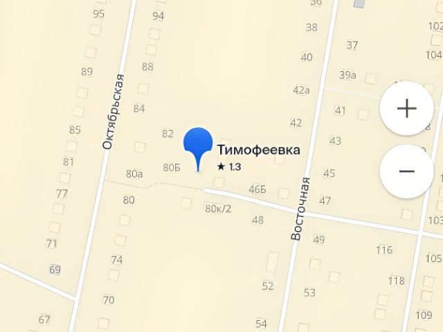 Карта тимофеевки в тольятти