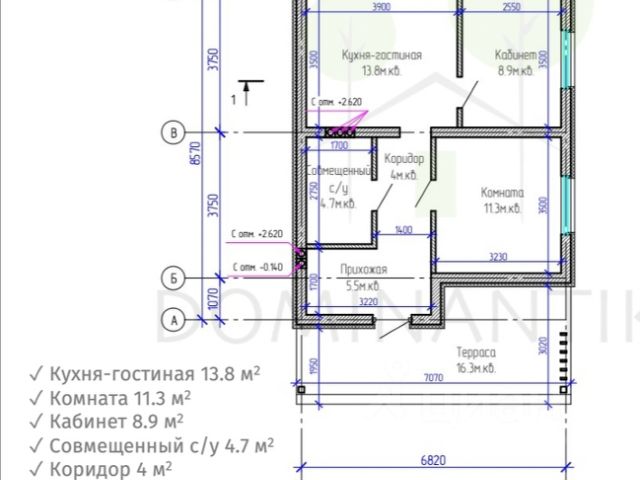 Высота ограждения лестничного марша и балкона в малоэтажном жилом доме составляет не менее