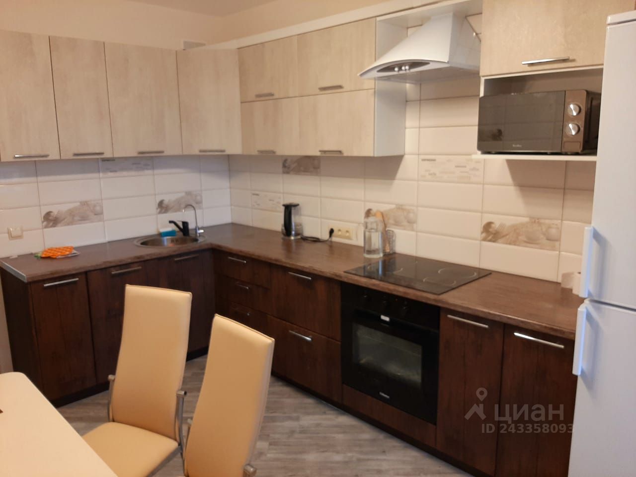 Аренда двухкомнатной квартиры 52.06м² ул. Голландская, 10к1, Ленинградская область, Всеволожский район, Заневское городское поселение, Янино-1 поселок - база ЦИАН, объявление 243358093
