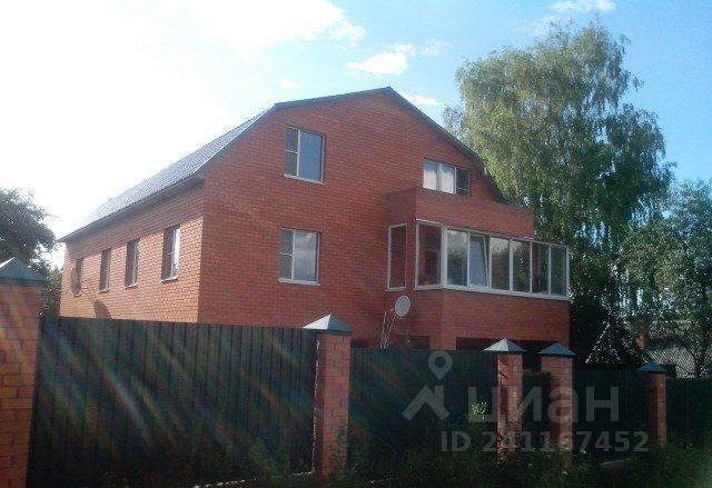 Продаю дом 400м² ул. Локомотивная, 13, Кашира, Московская область, Кашира-1 микрорайон - база ЦИАН, объявление 241167452
