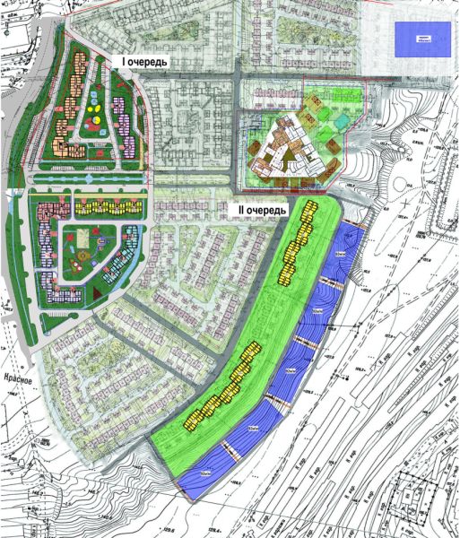 План застройки микрорайона новый 2 белгород