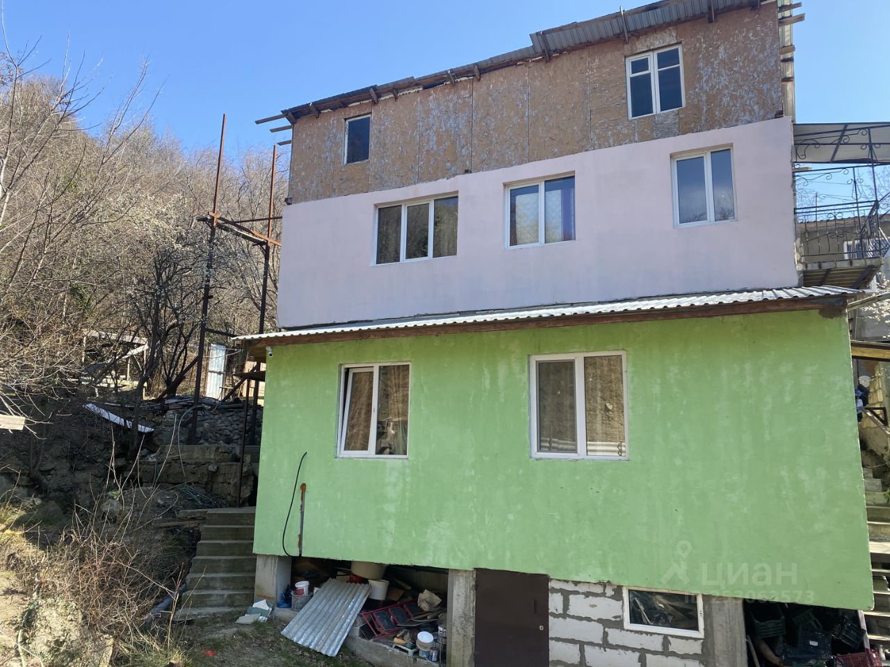 Продажа дома 150м² ул. Пролетарская, Ялта, Крым респ. - база ЦИАН, объявление 253063573
