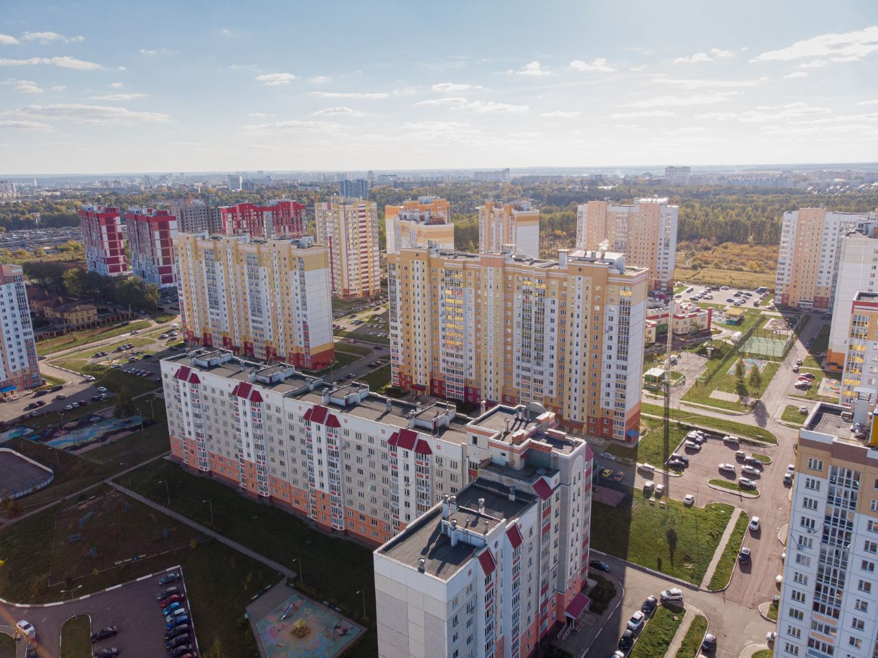 новостройки