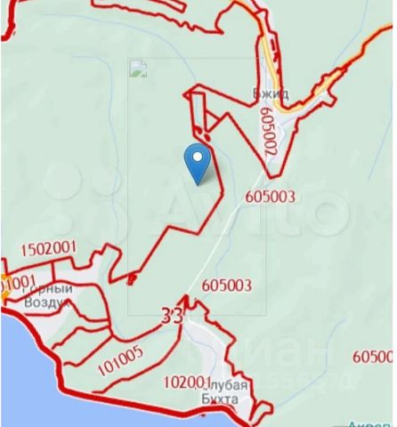 Карта инал краснодарский край