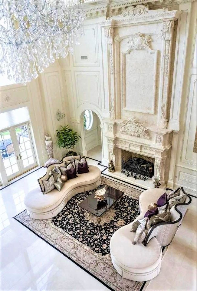 Luxury Mansion Interior гостиная